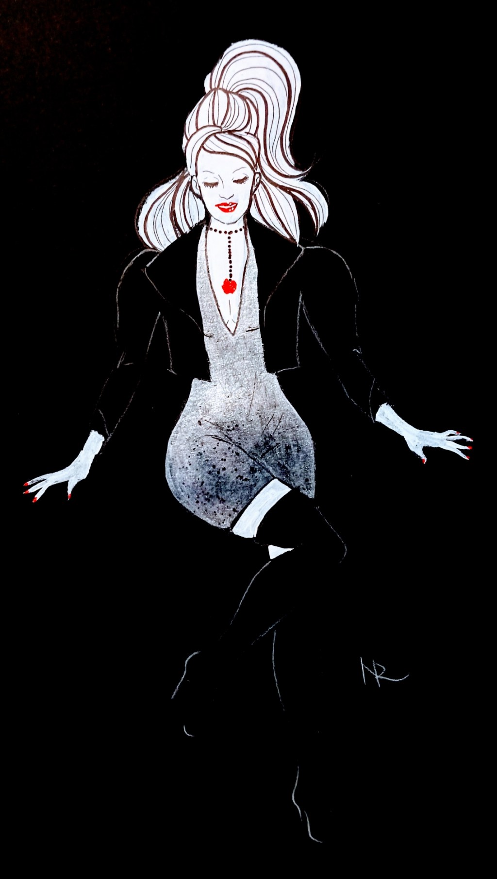 Io valgo e sorrido alla&nbsp;vita